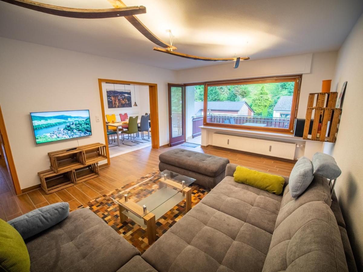 Rheintal-Ferien - 90 Qm Ferienwohnung Mit Wine & Style - Dein Urlaub Am Rhein Niederheimbach Dış mekan fotoğraf